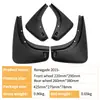 Adecuado para Jeep Renegade 2015-2025 Guardabarros Cuero Suministros para Coche Dropshipping