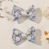 Amazon Handmade Moño Pinza para el Cabello Infantil Bordado de Encaje Accesorios para el Cabello de Fiesta Princesa Pasador de Pato para Bebé 5311