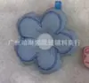 Nuevos Accesorios de Colgante de Flor de Algodón Bordada de Moda Bolso de Moda Ropa de Moda Mochila Escolar Accesorios de Colgante de Flor Roja de Año Nuevo