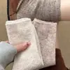 Calcetines Retro de Color Sólido Blanco Invierno Holgados, Calcetines de Media Pantorrilla para Botas, Estilo Otoño e Invierno para Mujer, Fabricante de Zhuji