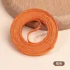 Fita de Fivela de Fio de Cobre de 0,5 cm Cor Única DIY Artesanal Flor Estéreo em Forma de Fivela Tira Rígida Botão Decorativo Acessórios Tira