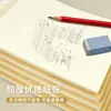 Rascunho de bloco de notas 16K, papel kraft para caderno de desempenho de matemática, papel grosso e branco que não rasga