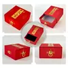Caja de Joyería Desplegable Azul de Alta Gama Personalizada, Caja Cajón para Empaque de Joyería, Caja de Empaque para Joyería con Impresión de Logo Disponible