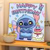 Feliz Cumpleaños Pintura al Óleo Digital DIY Rellenado a Mano 2025 Nuevo Bob Esponja Dibujo Animado Colorear Acrílico Pintura al Óleo