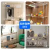 Eje Óptico Accesorios DIY Soporte de Clip Cruzado Estante de Almacenamiento Anillo Fijo de Aluminio en Forma de Cruz Mismo Diámetro y Diferente Diámetro Cruz Doble Agujero
