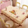 Toalha de Mesa Desenho Animado Impermeável à Prova de Óleo Lavável Resistente ao Calor 2026 Novo Modelo Luxo Leve Estrela de Alto Padrão Pano para Mesa de Centro