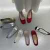 Zapatos de mujer para aumentar la altura, nuevos bailarinas de estilo francés otoño 2026 para combinar con faldas