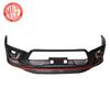 Adecuado para la modificación del parachoques delantero Toyota Hilux REVO 2016, parte frontal TRD con luz envolvente.