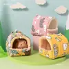 Coelho, Porquinho da Índia, Hamster Ninho de Algodão, Hamster Dourado, Porquinho da Índia, Chinchila, Esquilo, Ouriço, Pássaro Dormindo Quente Ninho de Dormir