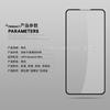 Para OPPO Realme 8 Película templada de pantalla completa realme 8Pro Dos películas templadas de pegamento completo de pantalla de seda fuerte