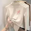 Y2027# Camiseta Interior Base para Niños y Niñas Ropa de Otoño Chaqueta Cálida de Invierno Camiseta de Manga Larga Semi-alta para Niños T