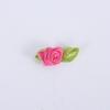 Acessórios para artesanato em tecido rosa Acessórios DIY flor de fita 1,5 CM laço de fita diy flor artificial