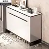Armário de sapatos para entrada de casa, armário de luxo leve, armário de hall de entrada, armário de armazenamento com divisória, armário de armazenamento para corredor e varanda, sapateira