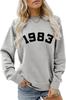 Tripulação europeia e americana gola redonda tamanho grande ebay feminina manga longa 1983 suéter estampado solto atacado de fábrica gola redonda
