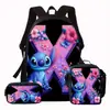 Entrega en stock, mochila de Stitch más vendida en Amazon para estudiantes de primaria y secundaria, bolsa escolar de anime ligera y duradera