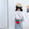 Fábrica Atacado Saco Infantil Primavera Novo Estilo Coreano Bonito Morango Ombro Cadeia Crossbody Bolsa Mini Bolsa Moeda Na Moda