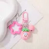 Chaveiro de Boneca Fruta Estrela Resina Liga Liga Desenho Animado Colorido Pingente Criativo Chaveiro de Fruta Desenho Animado Lote Misto