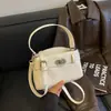Bolso cruzado de moda versátil para mujer 2026, Bolso de mano de gran capacidad con textura para el trabajo, Bolso casual simple nuevo para mujer