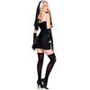 Fantasia de Halloween Europeia e Americana para Senhoras Comércio Exterior Roupa Sexy de Freira Vampira Jogo de Role Playing Uniforme