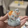 Cerámica Artesanal Jingdezhen Caballo Pequeño Adorno Creativo de Escritorio Figura de Caballo Tang Alivio del Estrés Mascota Linda Regalo Venta Caliente