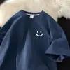 Camiseta de Manga Curta Moda Jovem Transfronteiriça Nova Tendência Masculina Ombro Normal Verão Respirável Solta