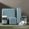 Caja de Joyería de Terciopelo Estilo Retro Europeo para Gemas Anillos de Diamante Collares de Perlas Anillos Pendientes Caja para Pendientes Accesorio de Moda Caja de Almacenamiento