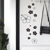 Fan Xi Nuevo Arte Simple Floral Blanco y Negro Dormitorio Sala de Estar Entrada Embellecimiento de Pared Adhesivos Decorativos de Pared FX-B75