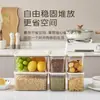 Potes Selados para Conservar Frescor, Modernos e Simples, Transparentes, à Prova de Insetos, Empilháveis, Potes de Plástico para Armazenar Grãos e Cereais