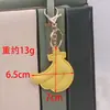 Lindo Llavero de Cuero PU de Plátano Colgante Creativo con Forma de Fruta Llavero Duradero de Cuero PU
