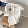 Camiseta de Manga Corta Estilo Coreano de Peso Pesado para Mujer, Moda Femenina Trendy Estilo Ins, Nuevo Top Casual Holgado Estilo Harajuku Verano 2026 Venta al por Mayor