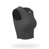 Ropa interior deportiva sin mangas para mujer, sujetador push-up moldeador a prueba de golpes para fitness, ropa exterior para correr, sujetador transpirable, ropa de yoga, chaleco