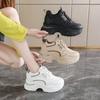 Tênis Dad Shoes para Mulheres 2025 Primavera Novos Sapatos Casuais de Solado Grosso Tênis de Corrida Respiráveis em Malha para Mulheres