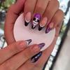 Araña Fantasma Telaraña Horror Moda Más Fácil de Combinar Estilo Ins Europeo y Americano Uñas Postizas Terminadas Lote Mixto Uñas de Manicura de Halloween