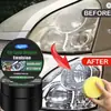 Kit de reparación y pulido de faros de coche kineshinex, eliminación de arañazos en faros, reparación, pasta de limpieza, desoxidación