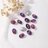Ponta Oval Fundo Pontiagudo Diamante Corte Antigo Qualidade Ovo de Pombo Vidro K9 Diamante para Nail Art Acessórios para Joias DIY Fabricante Atacado