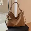 Bolsa de Gran Capacidad para Viajes Diarios para Mujer 2025 Invierno Nuevo Estilo Bolso de Hombro Bolso Tote Bolso Tote para Estudiantes Universitarias que Asisten a Clase