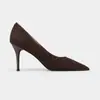 Zapatos de Tacón Alto Puntiagudos Hechos a Medida Transfronterizos de Fábrica Original para Mujer con Tacones Finos, Combinando Qipao, Zapatos de Boda Xiuhe de Correa Única