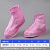 Venta al por mayor de fundas impermeables para zapatos, impermeables, antideslizantes, para exteriores, para adultos, hombres y mujeres, botas de lluvia de PVC gruesas y resistentes al desgaste, fundas para zapatos de lluvia de tubo medio.