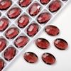 Venta caliente transfronteriza pequeño libro rojo Venta caliente 10*14 hielo transparente forma de denier broca de uñas vidrio decorativo color transparente accesorios de huevo de paloma