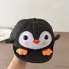 Boné de Baseball para Bebê Pinguim Pequeno Primavera e Outono Chapéu de Aba Macia para Meninos e Meninas Proteção Solar Bonito Boné de Baseball para Passeios