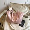 Bolso Tote de Gran Capacidad Estilo Casual Perezoso Transfronterizo 2025 Primavera Retro Casual Bolso de Axila Bolso de Hombro Cruzado