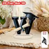 Decoración de Figura Acrílica Transfronteriza, Soporte de Exhibición para Manualidades para la Temporada de Graduación 2026, Regalo para Compañeros de Clase, Maestros, Amigos, Diseño Plano 2D