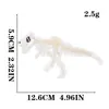 Pegatinas de tela bordadas de boutique de dinosaurios de dibujos animados jurásicos, accesorios para ropa, bolsos, bordados por computadora, parches adhesivos Zhang Zi