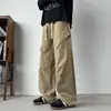 Pantalones de Trabajo Estilo Americano para Hombre, Novedad Tendencia Primavera 2026, Holgados, Pierna Recta, Casual para Exteriores, Senderismo, Pantalones Paracaidistas