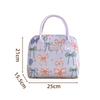 Bolsa Térmica Portátil, Bolsa para Almuerzo de Gran Capacidad para Oficinistas, Bolsa para Camping y Picnic, Bolso de Lonchera de Moda