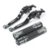 Aplicável para Yamaha FZ6R/N FZ6S FZ8 Alavancas de Freio e Embreagem Dobráveis Modificadas Manoplas de Guidão