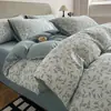 Estilo Retro de Lujo Ligero Cubreduvet Jacquard 100% Algodón Pieza Única Algodón Puro Tacto de Alta Calidad Funda de Edredón Sábana Bajera Sábana Encimera Ropa de Cama Juego de Tres o Cuatro Piezas