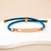 Materiales de Impresión a Color y Grabado Transfronterizos, Pequeños Regalos, Etiquetas Curvas, Pulseras Tejidas, Regalos Navideños Huecos con Forma de Corazón de Acero Inoxidable