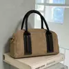 Colección de otoño 2026 transfronteriza: bolso Boston de gamuza, diseño retro y de nicho, bolso de hombro de moda, bolso cruzado y bolso de mano