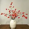 Decoraciones de frutas lujosas y realistas con forma de linterna roja, en un nuevo estilo chino, adecuadas para pasillos de salas de estar, salones de bodas y como accesorios de exhibición para arreglos florales